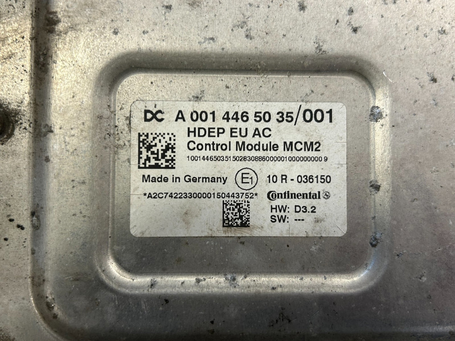 Mercedes Benz Actros MP4 MCM2 engine control unit 5