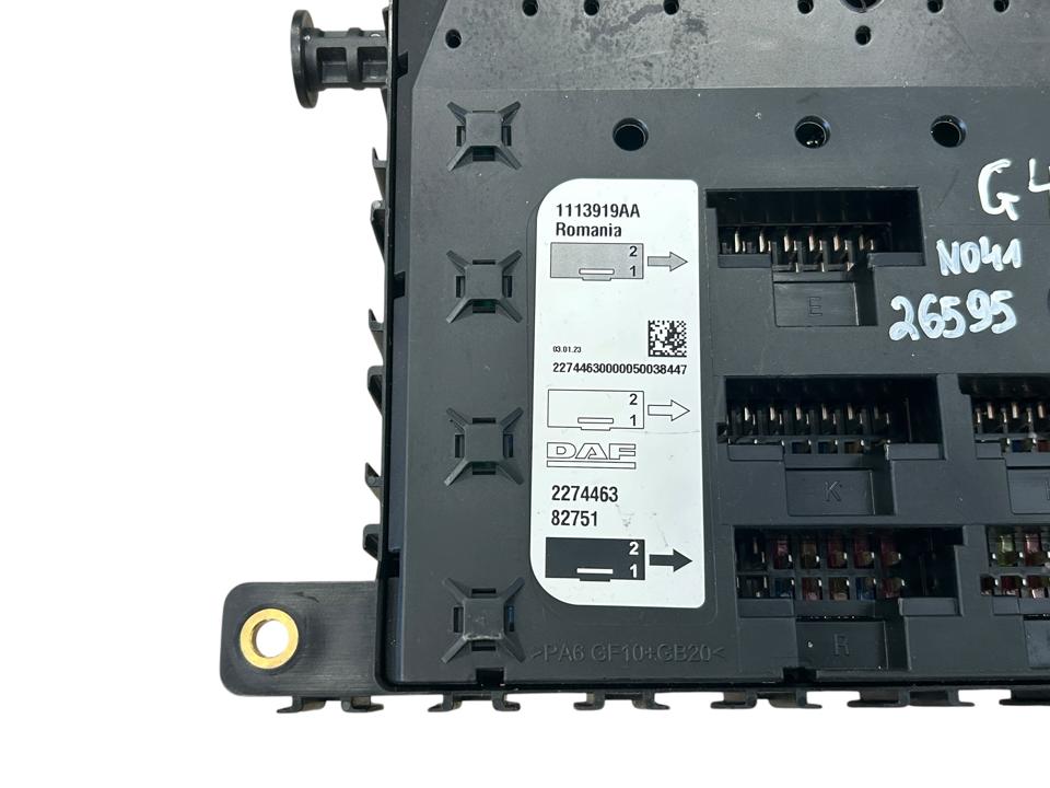 Fuse box 2274463 DAF XG 2023