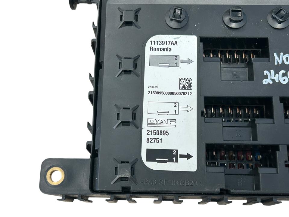 Fuse box 2150895 DAF XF 2019