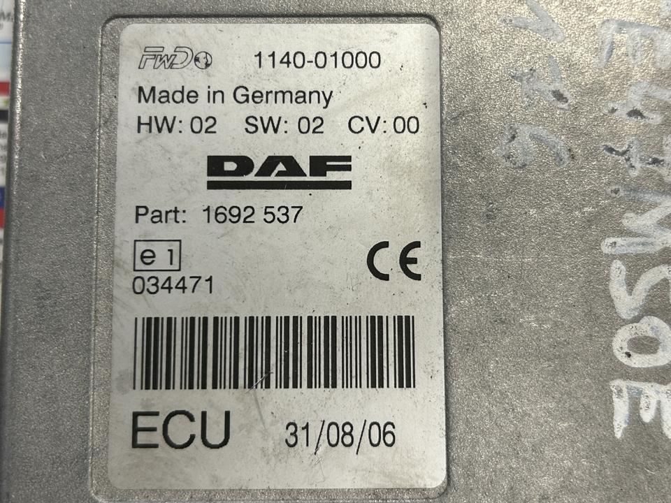 Control unit 1692537 DAF XF 105 2006