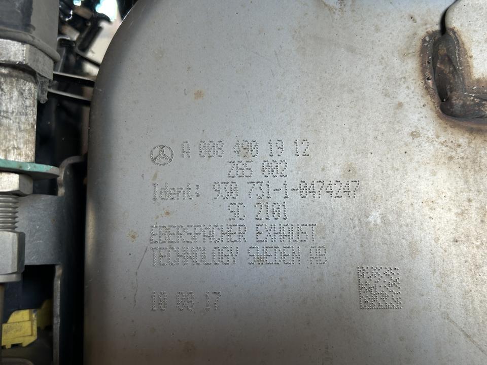 Exhaust catalyst A0084901912 Mercedes-Benz Trucks ACTROS MP4 / MP5 2017