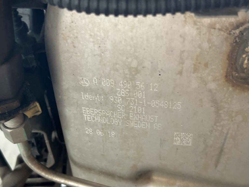 Exhaust catalyst A0094905612 Mercedes-Benz Trucks ACTROS MP4 / MP5 2018