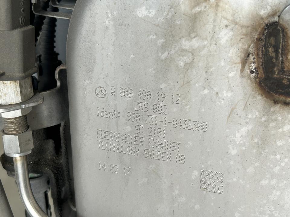 Exhaust catalyst A0084901912 Mercedes-Benz Trucks ACTROS MP4 / MP5 2017