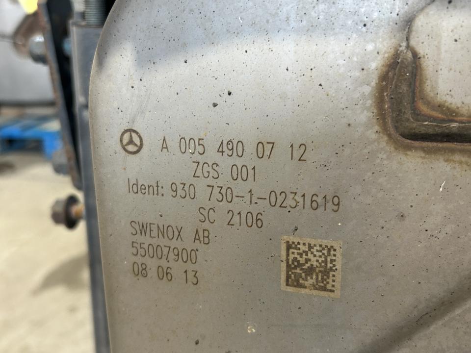 Exhaust catalyst A0054900712 Mercedes-Benz Trucks ACTROS MP4 / MP5 2013