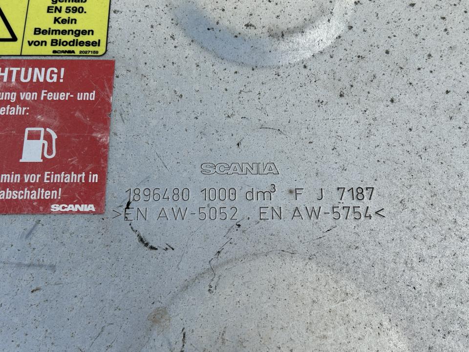 Fuel tank 1896480 1000L Scania R I 2018