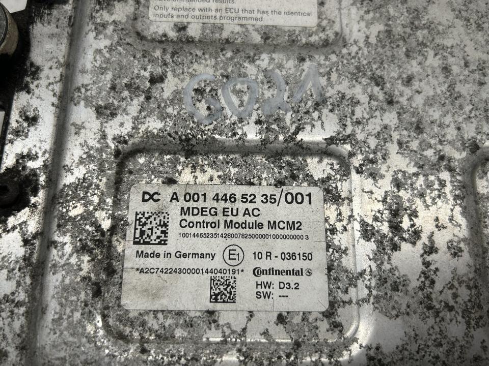 Engine control unit (ECU) A0014465235 MCM2 Mercedes-Benz Trucks ANTOS 2014