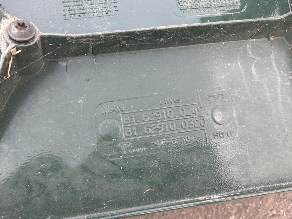 Cabin spoilers set 81629105317 MAN Trucks TGX I 2016