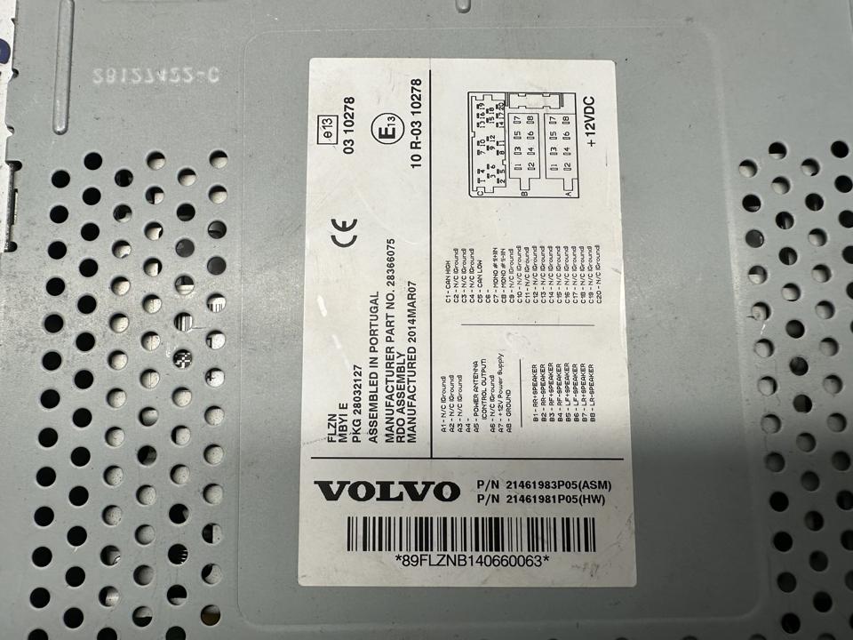 Радио, мультимедиа 28366075 Volvo Trucks FH II 2019