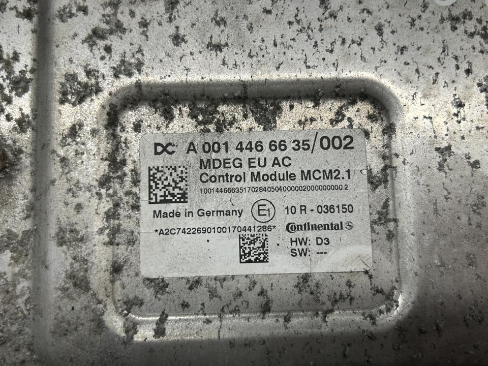 Variklio valdymo blokas A0014466635 MCM2.1 Mercedes-Benz Trucks ATEGO 3 2017