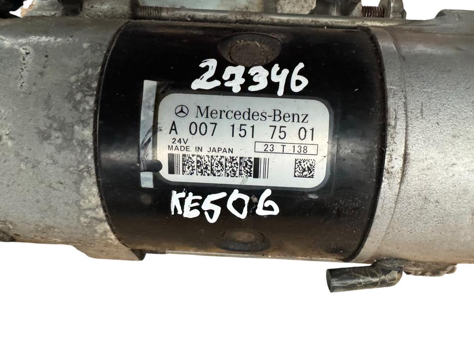 Starteris A0071517501 Mercedes-Benz Trucks ACTROS MP4 / MP5 2023