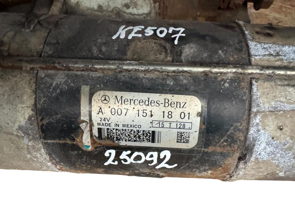 Starteris A0071511801 Mercedes-Benz Trucks ACTROS MP4 / MP5 2016