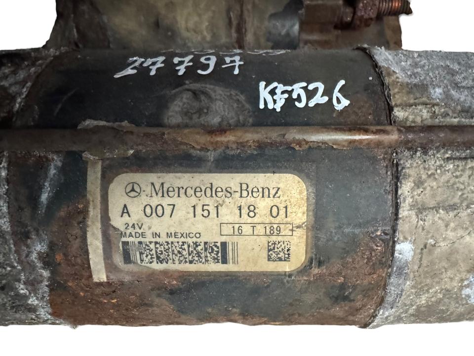 Starteris A0071511801 Mercedes-Benz Trucks ACTROS MP4 / MP5 2016