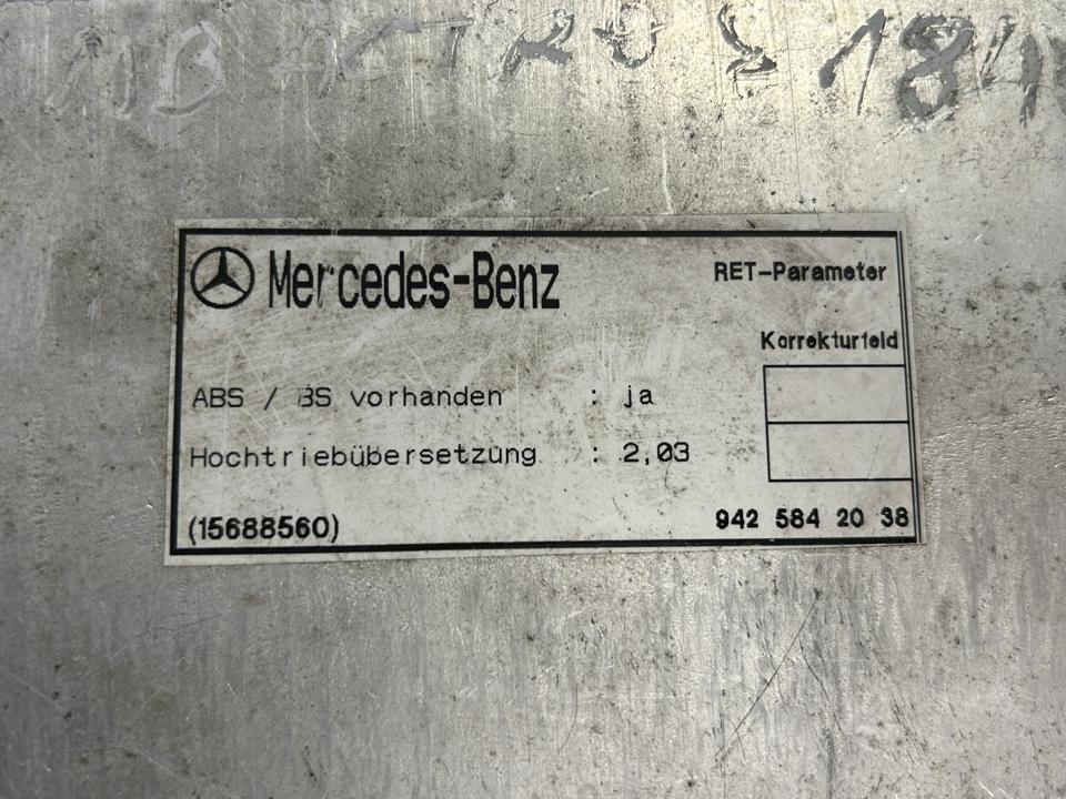 Valdymo blokas 9425842038 ABS Mercedes-Benz Trucks ACTROS MP4 / MP5 2010