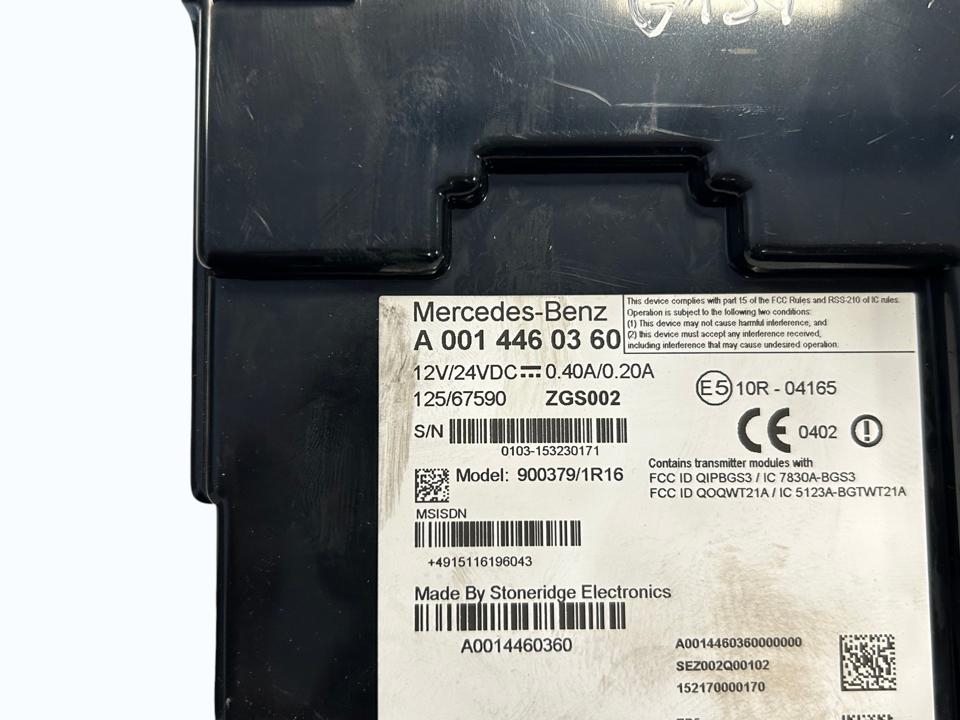 Valdymo blokas A0014460360 Mercedes-Benz Trucks ACTROS MP4 / MP5 2015