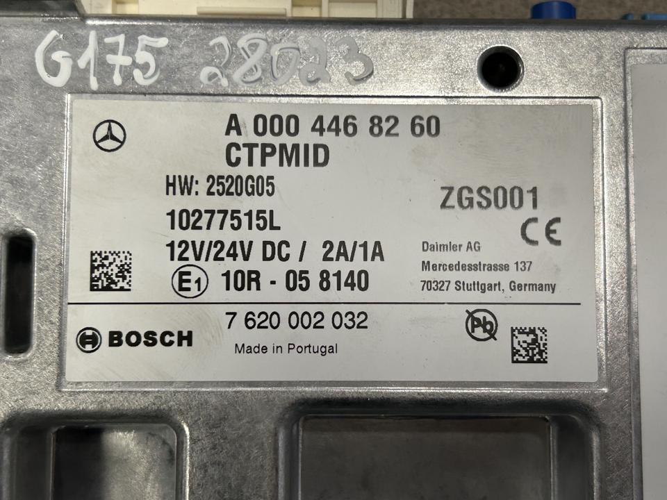 Valdymo blokas A0004468260 CTPMID Mercedes-Benz Trucks ACTROS MP4 / MP5 2019