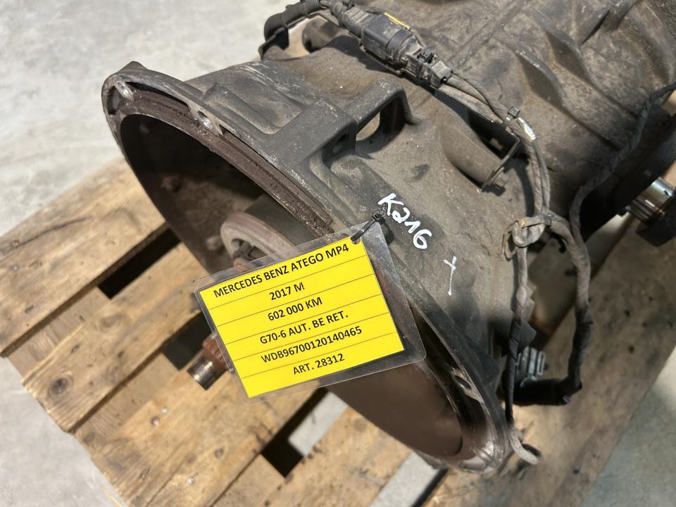 Pavarų dėžė A0012603600 G70-6 Mercedes-Benz Trucks ATEGO 3 2017