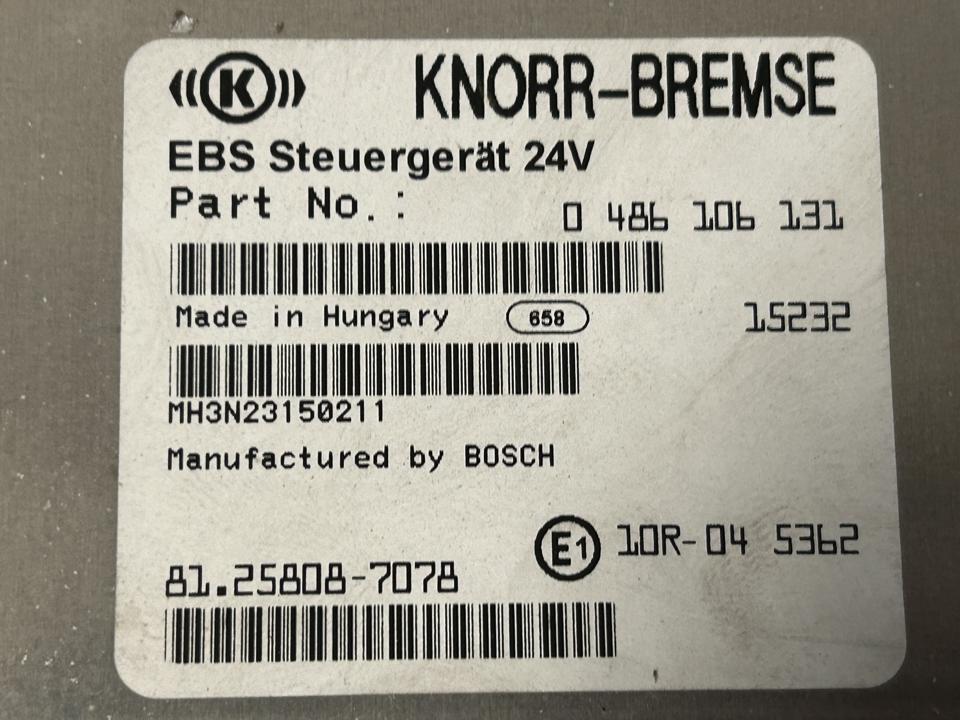 Control unit 81258087078 EBS MAN Trucks TGX I 2018