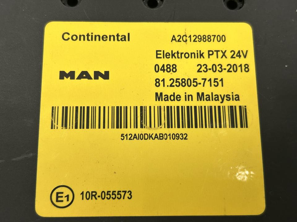 Valdymo blokas 81258057151 PTX MAN Trucks TGX I 2018