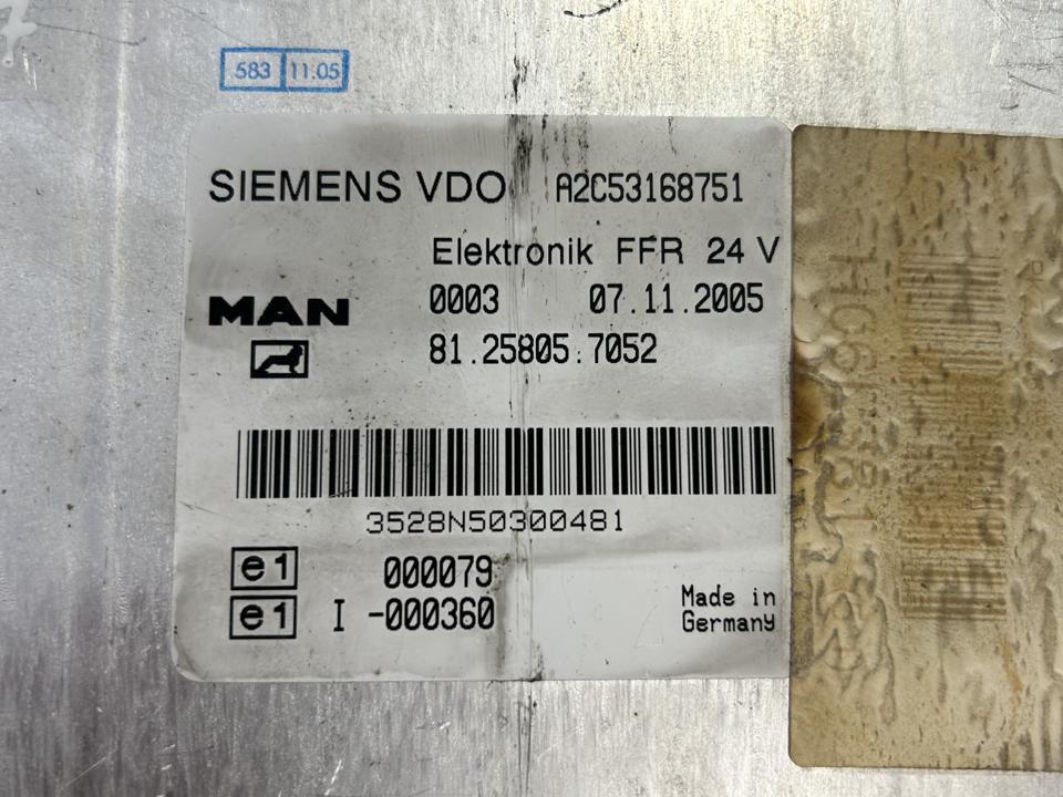Control unit 81258057052 FFR MAN Trucks TGX I 2005