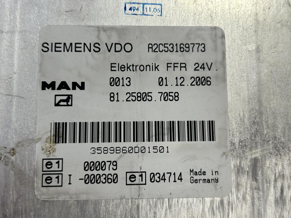 Control unit 81258057058 FFR MAN Trucks TGX I 2006