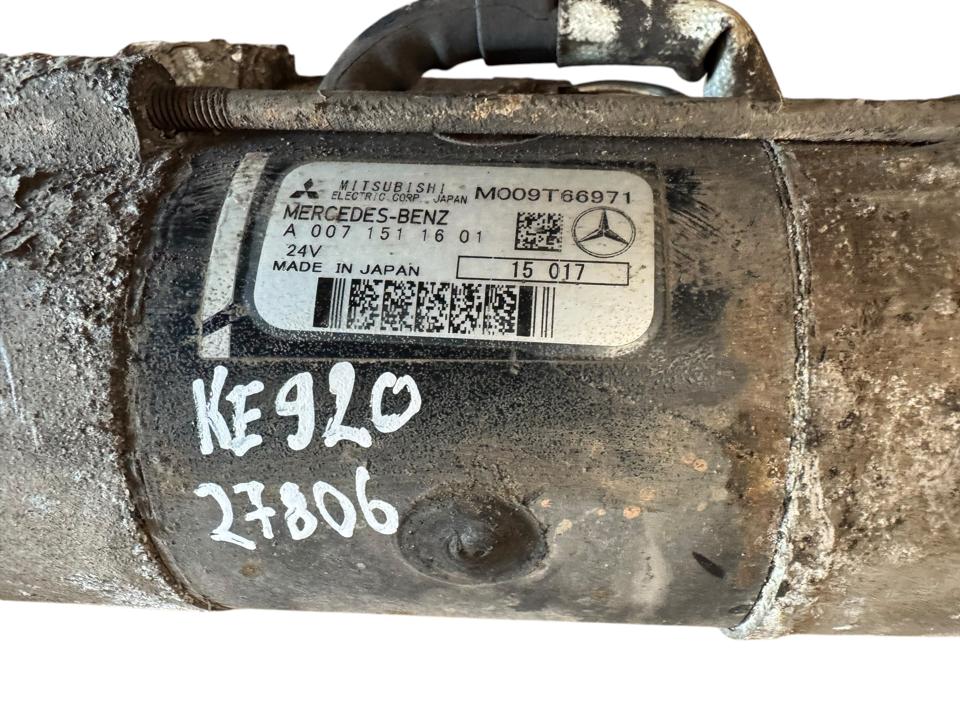 Starteris A0071511601 Mercedes-Benz Trucks ANTOS 2015