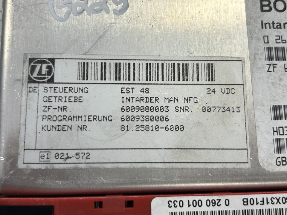 Блок управления 81258106000 intarder MAN Trucks TGX I 2009