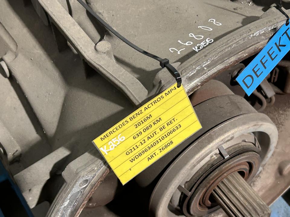 Gearbox G211-12 Mercedes-Benz Trucks ACTROS MP4 / MP5 2016
