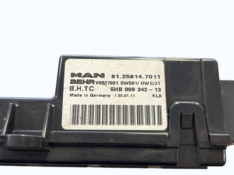 Valdymo blokas 81258147011 BHTC MAN Trucks TGX I 2011