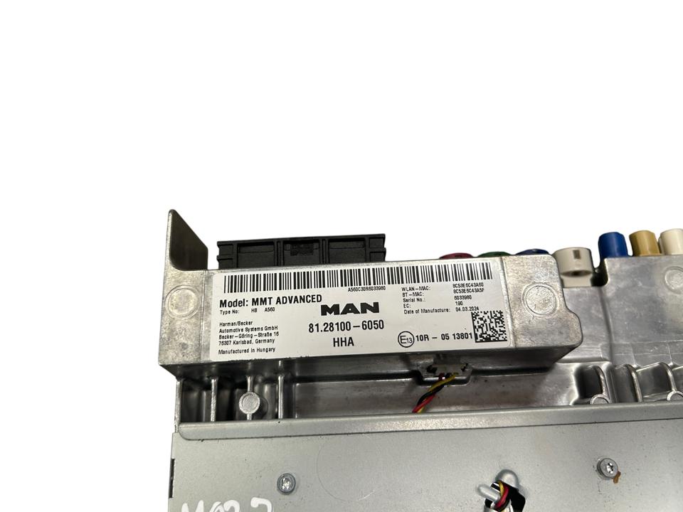 Radio, multimedia 81281006050 MMT MAN Trucks TGS I 2020