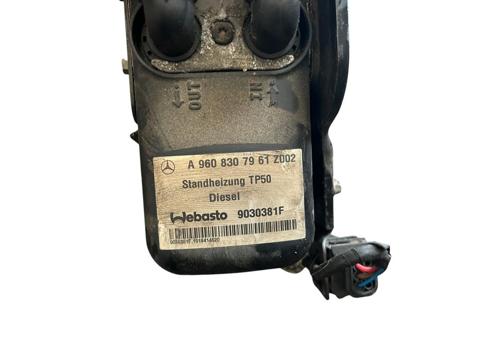 Auxiliary heater A9608307961 Mercedes-Benz Trucks ACTROS MP4 / MP5 2019