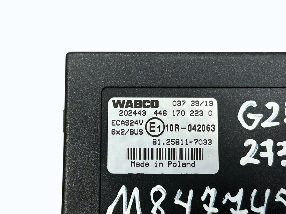 Control unit 81258117033 ECAS24V MAN Trucks TGX I 2019