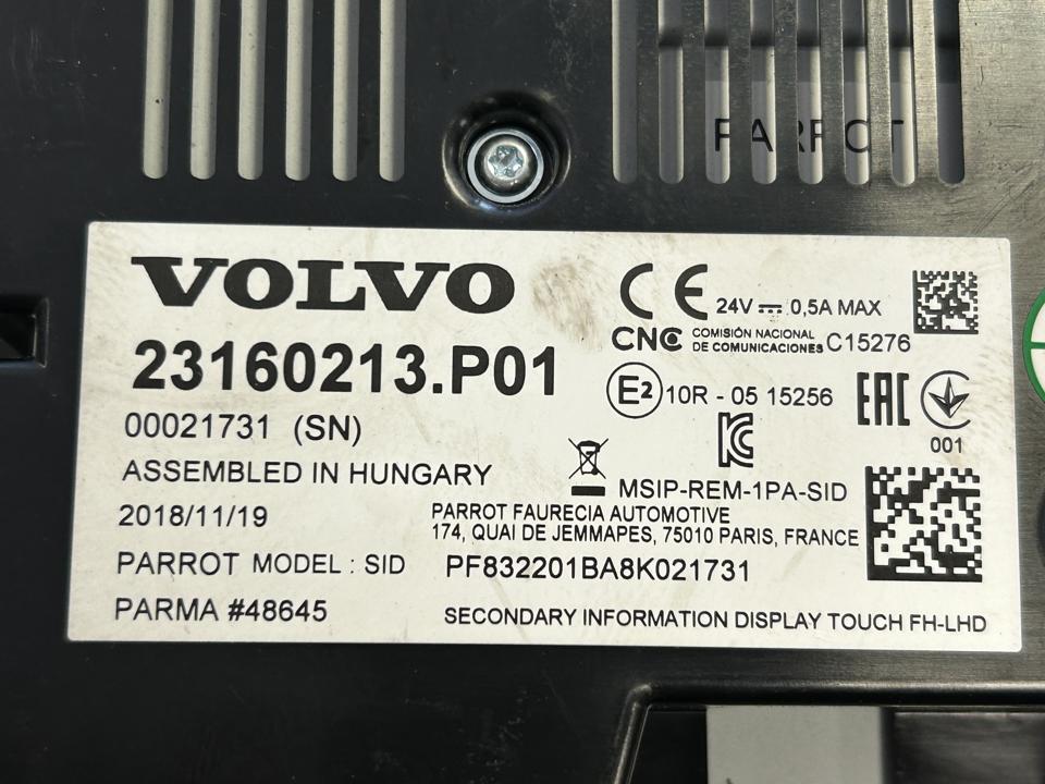 Multimedijos ekranas 23160213 Volvo Trucks FH II 2019