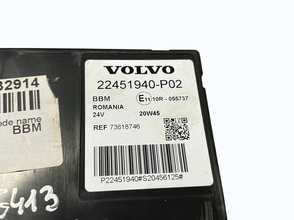 Valdymo blokas 22451940 BBM Volvo Trucks FH III 2021