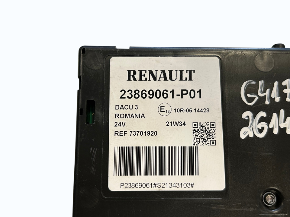 Valdymo blokas 23869061 DACU 3 Renault Trucks T 2021