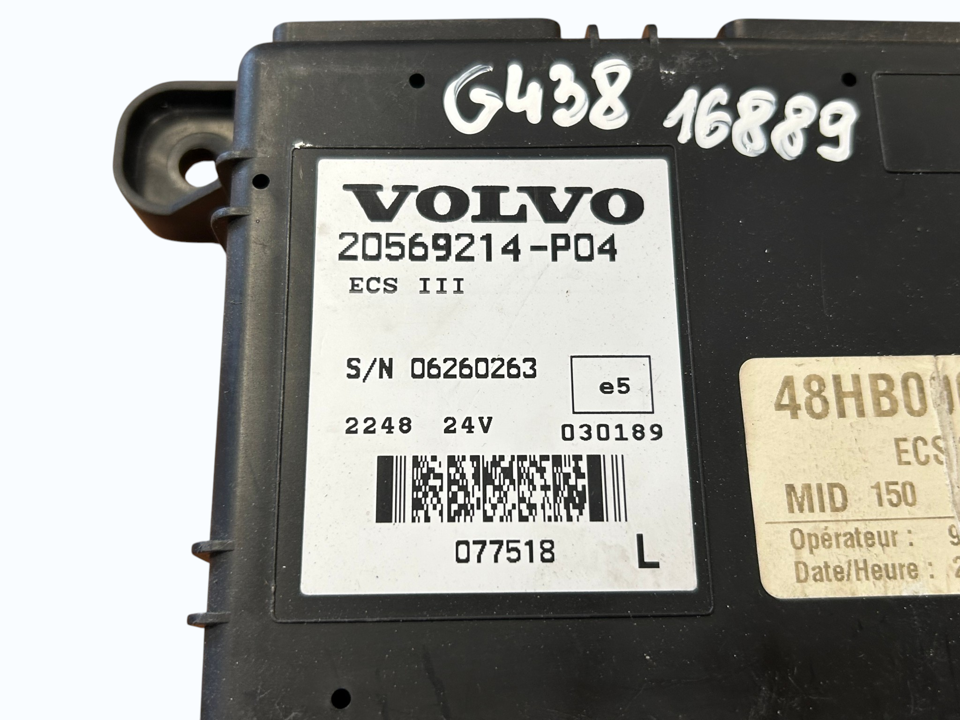 Valdymo blokas 20569214 ECS Volvo Trucks FL II 2006