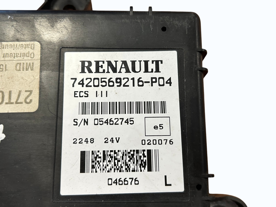 Valdymo blokas 7420569216 ECS Renault Trucks PREMIUM 2 2006
