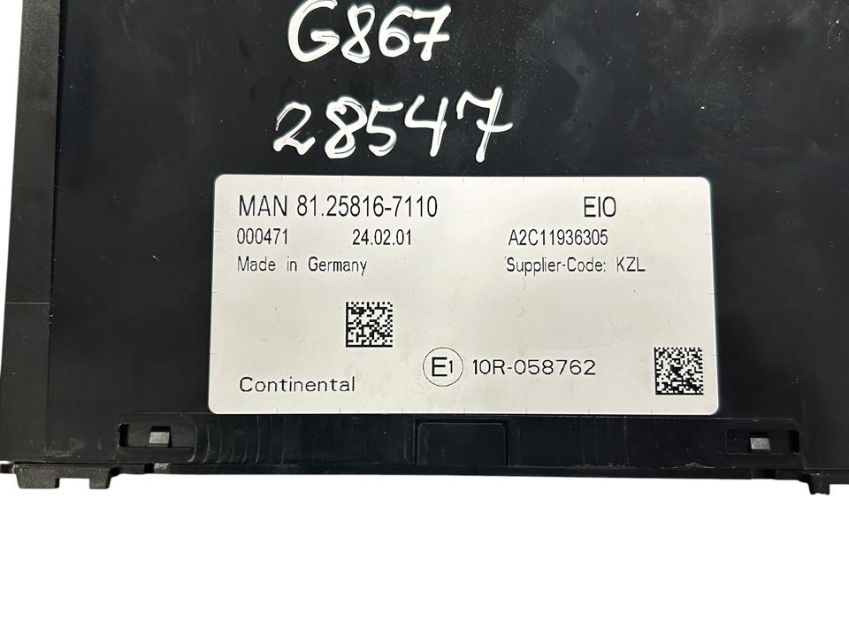 Valdymo blokas 81258167110 EIO MAN Trucks TGX II 2024