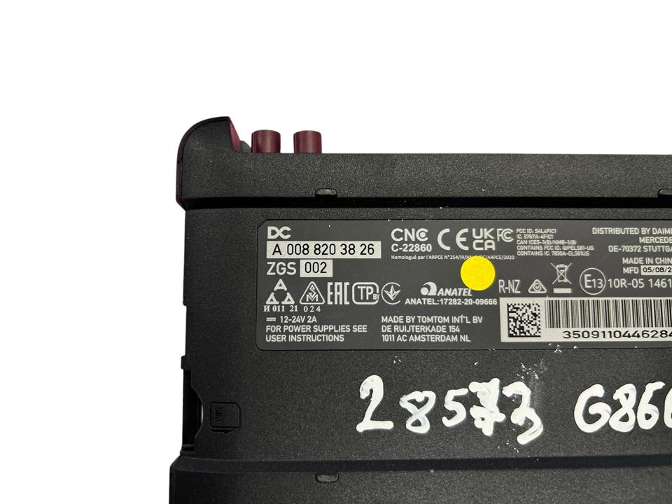 Control unit A0088203826 TomTom Mercedes-Benz Trucks ACTROS MP4 / MP5 2022