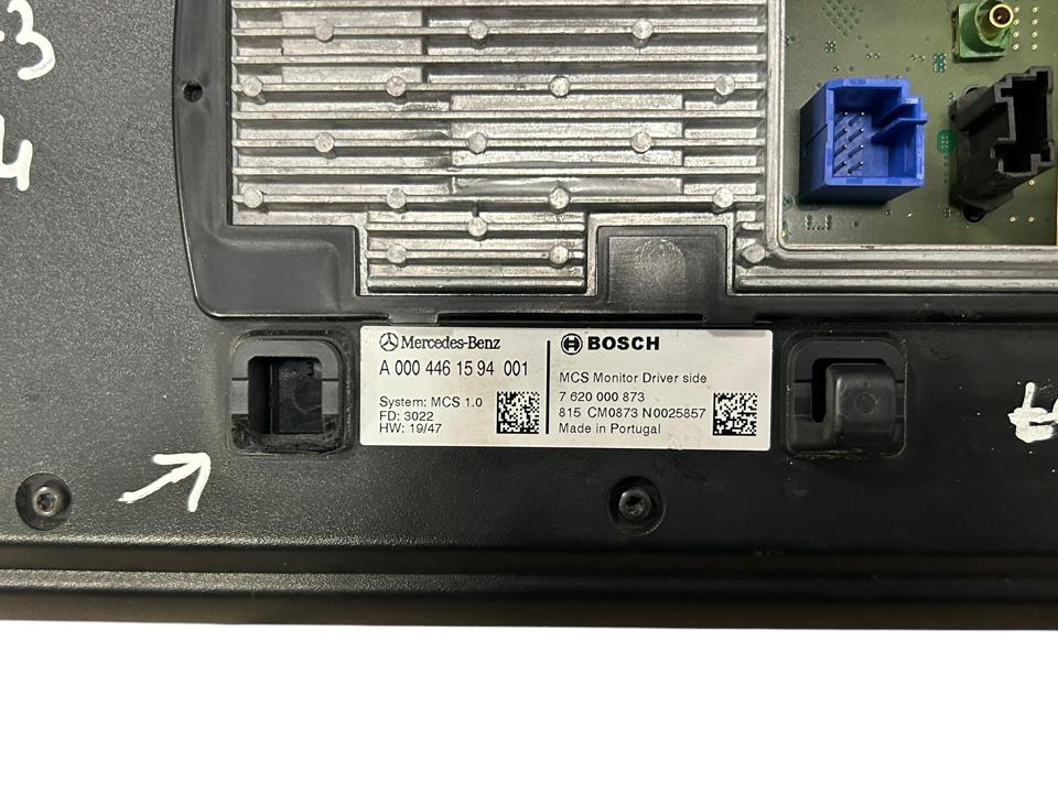 Rear view monitor, display A0004461594 Mercedes-Benz Trucks ACTROS MP4 / MP5 2022