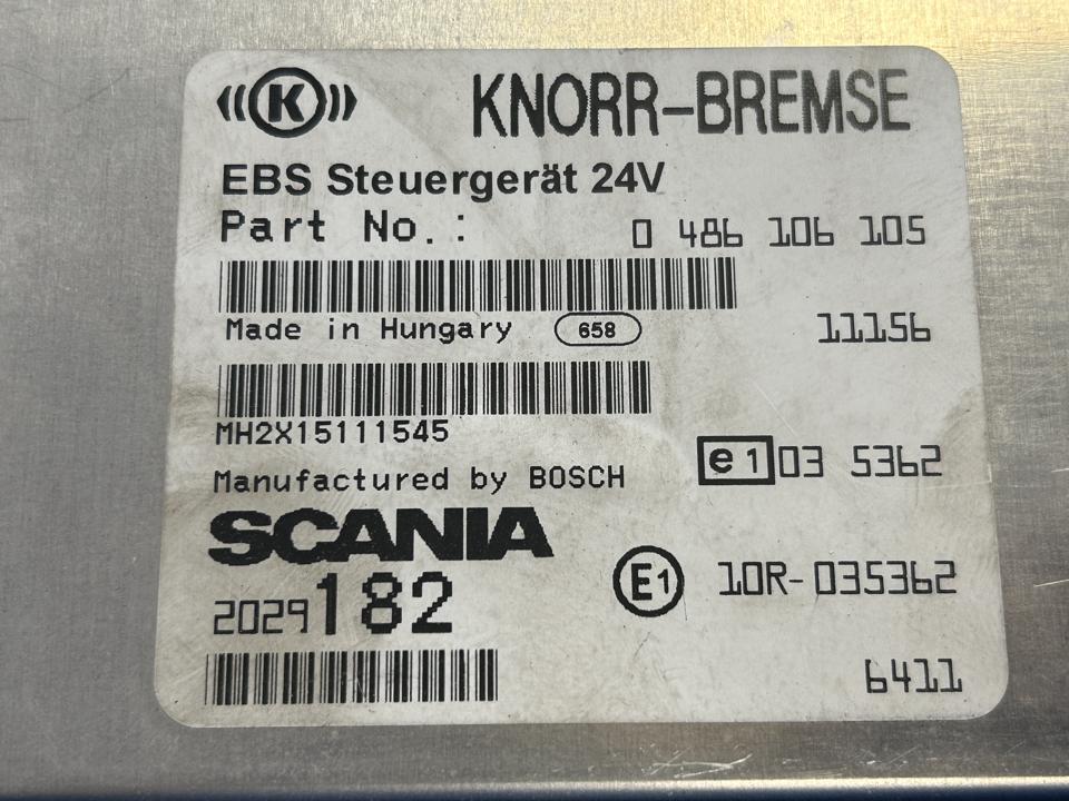 Valdymo blokas 2029182 EBS Scania R I 2011