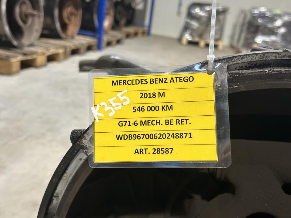 Gearbox A9672610401 G71-6 Mercedes-Benz Trucks ATEGO 3 2018