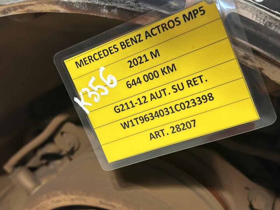 Pavarų dėžė A9602610801 G211-12 Mercedes-Benz Trucks ACTROS MP4 / MP5 2021 Su retarderiu