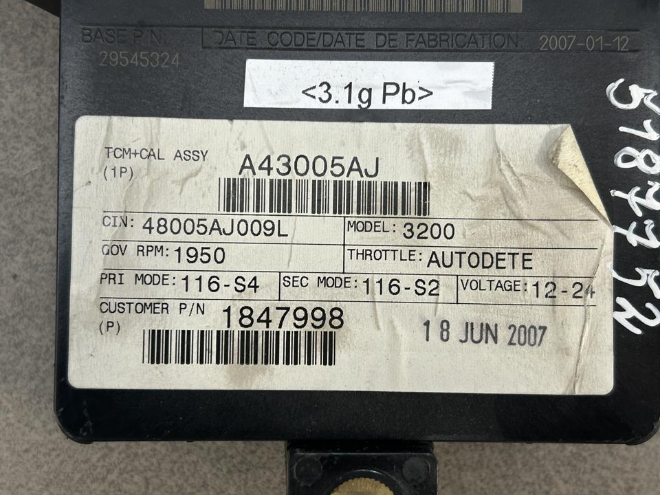 Valdymo blokas 1847998 Scania R I 2008