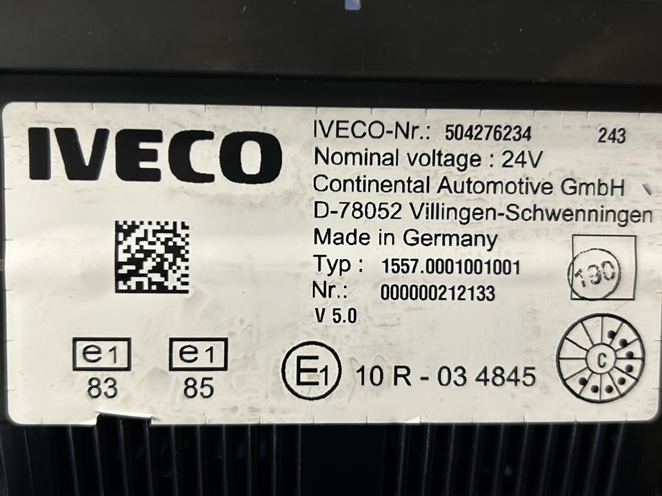 Instrument cluster 504276234 Iveco Trucks STRALIS II 2013