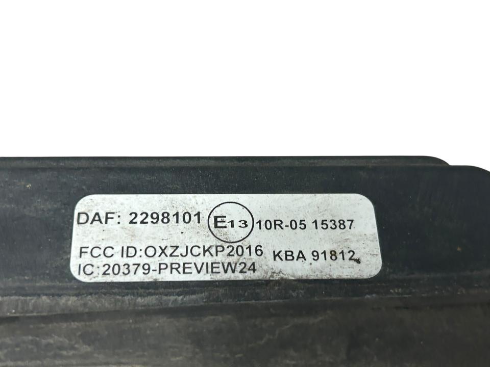 Aklos zonos atstumo daviklis 2298101 DAF XG 2022