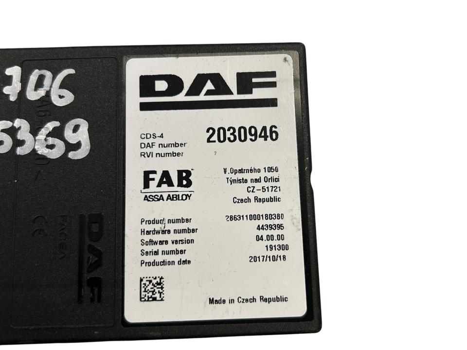 Блок управления 2030946 CDS-4 DAF XF 2017