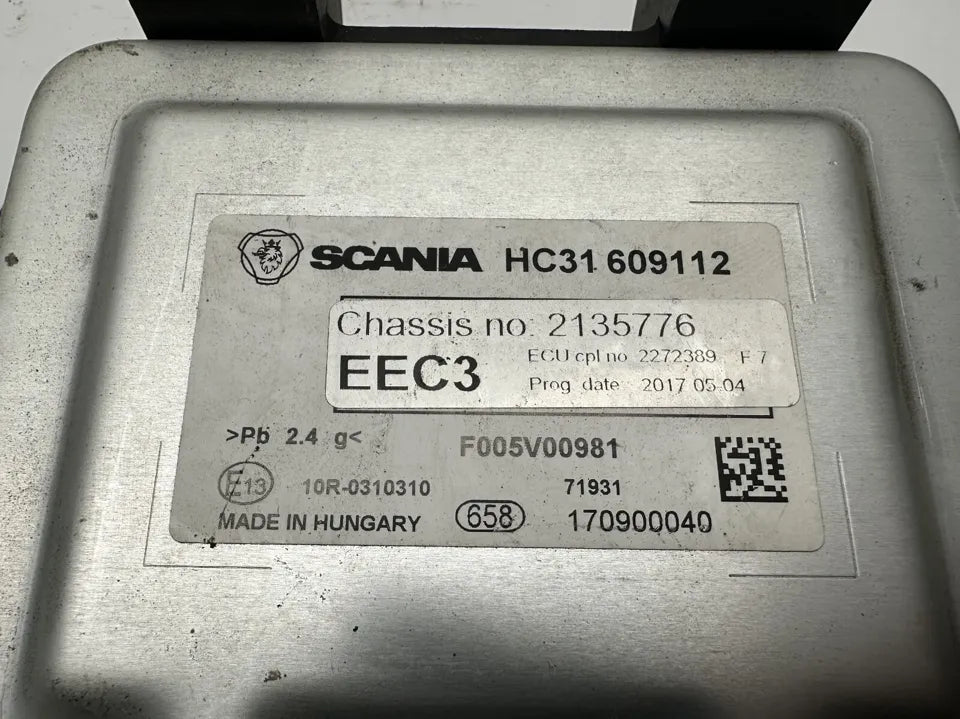 Valdymo blokas 2272389 EEC3 Scania R II 2017