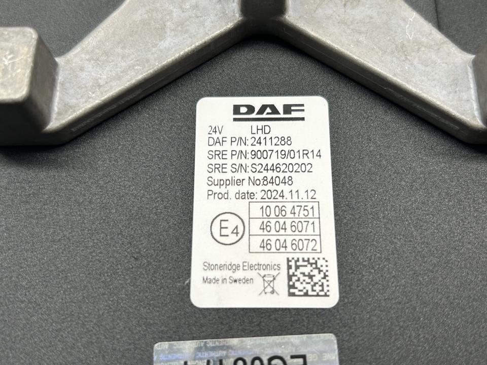 NEW DAF rear view monitor, display 2411288