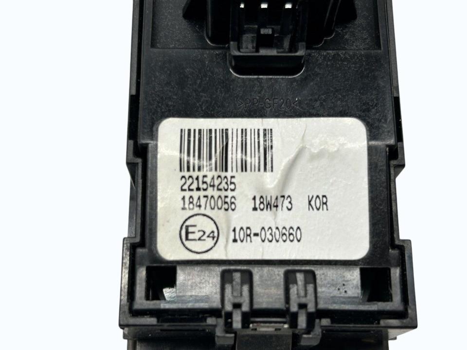 Window lift switch 22154235 Volvo Trucks FH II 2019