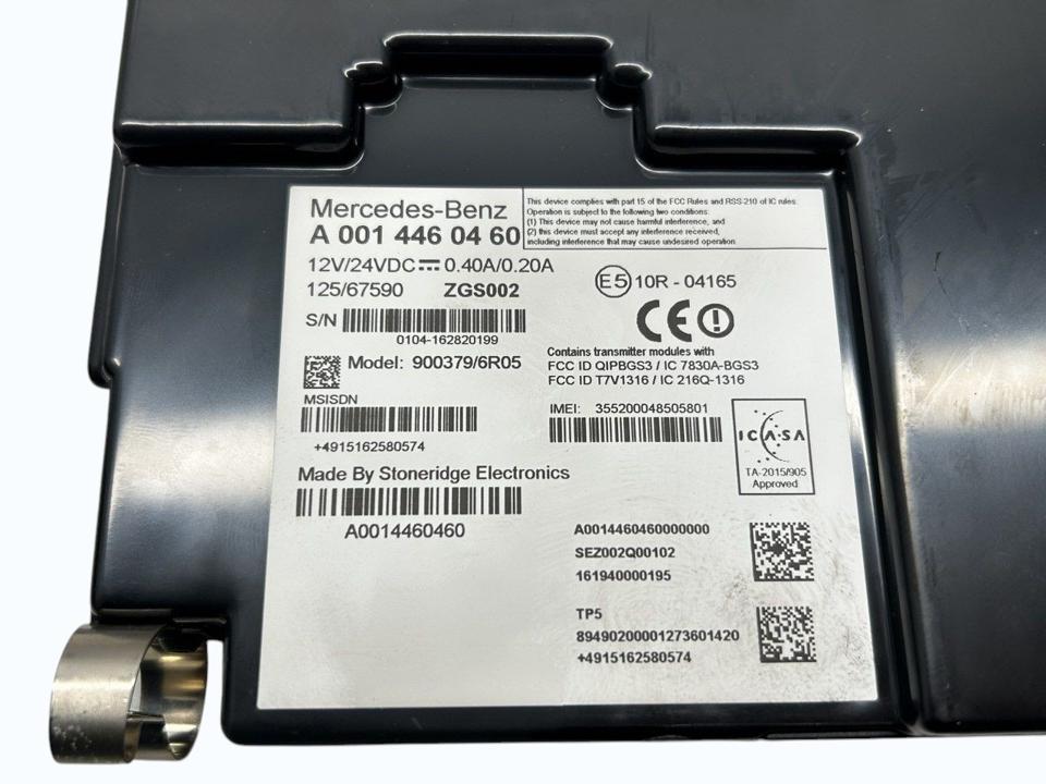 Control unit A0014460460 Mercedes-Benz Trucks ANTOS 2016